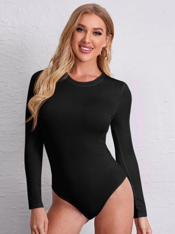 Plane Long Sleeves Bodysuit