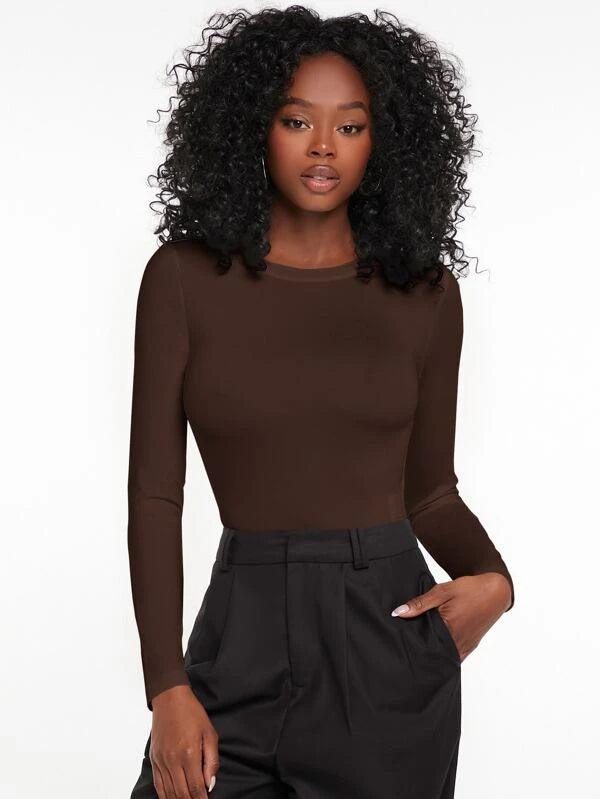 Plane Long Sleeves Bodysuit