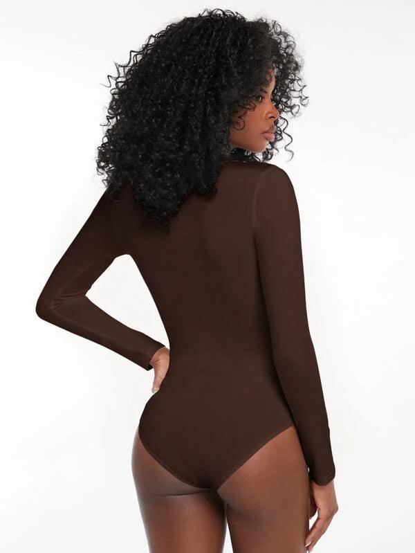 Plane Long Sleeves Bodysuit