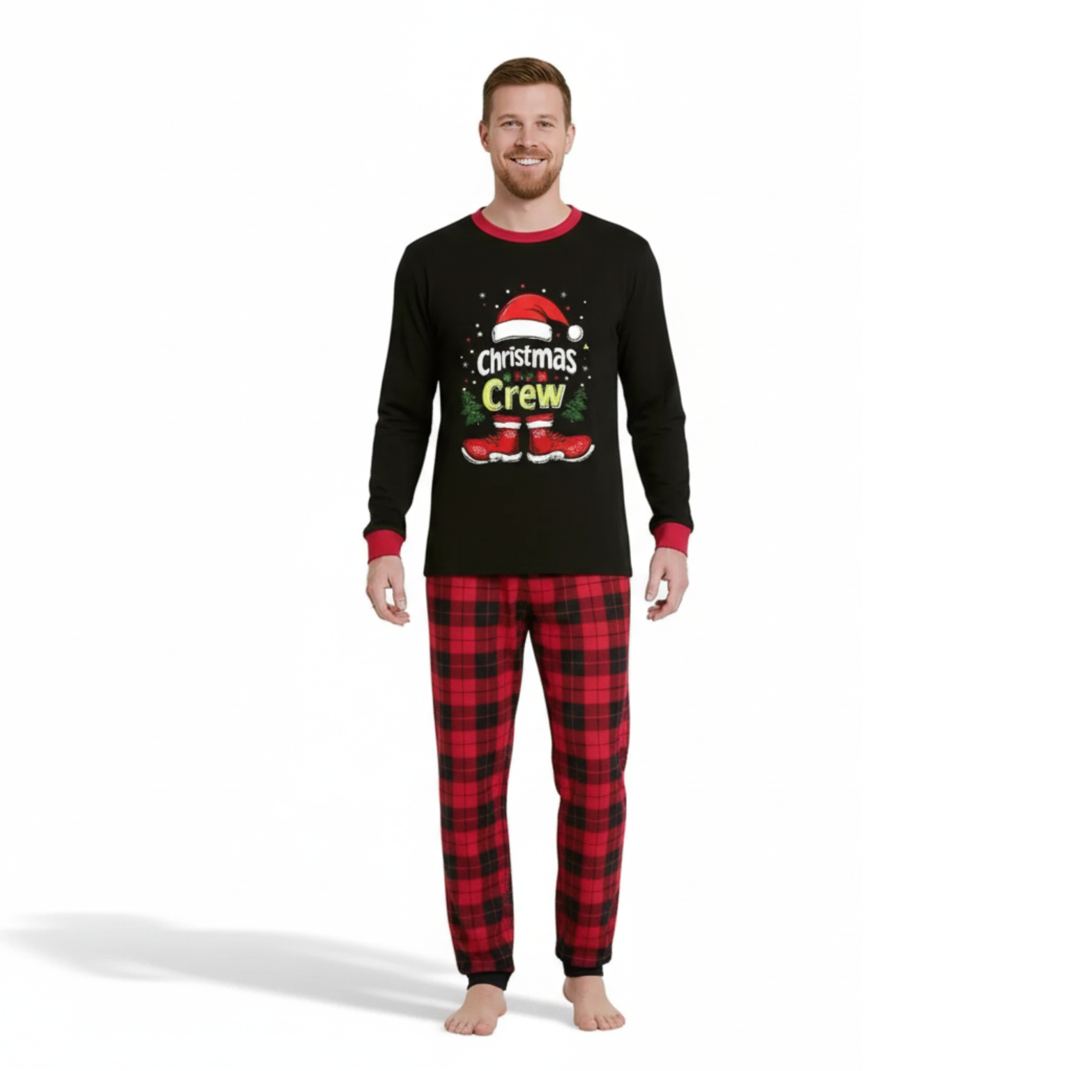 Holiday Matching Family Plaid Pajama SetHoliday Matching Family Plaid Pajama Set - Image 3