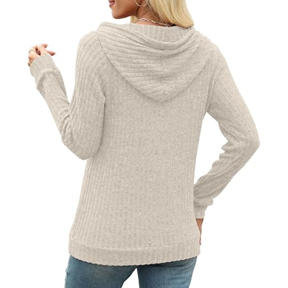 Casual Long Sleeve Pullover Hoodies For Fall And Winter For Women