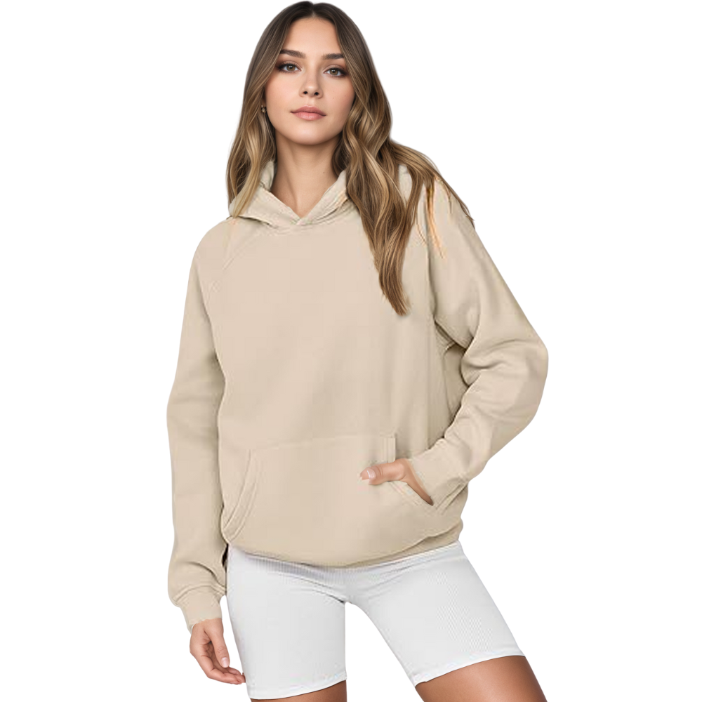 Women Hoodies Oversized  Fleece Long Sleeve Comfy Casual Basic