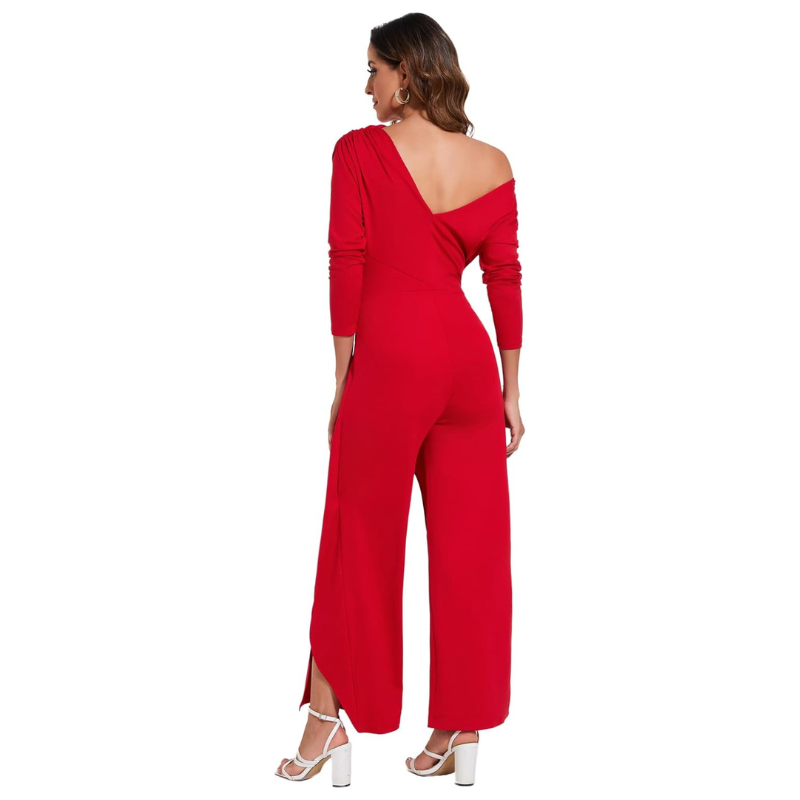 Long Sleeves Wide Length Jumpsuits