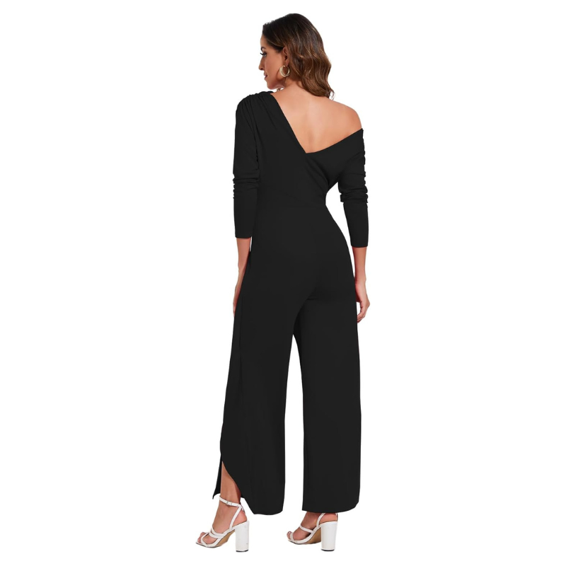 Long Sleeves Wide Length Jumpsuits