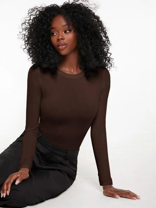 Plane Long Sleeves Bodysuit