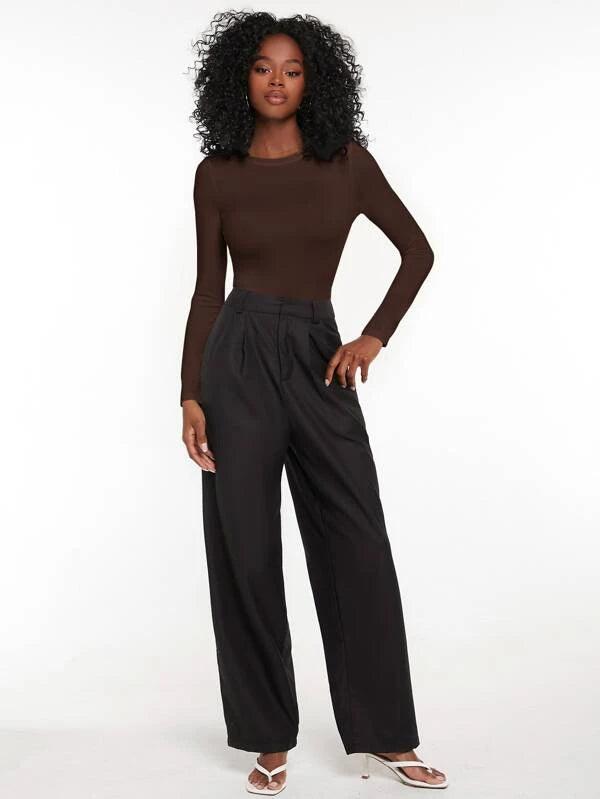 Plane Long Sleeves Bodysuit