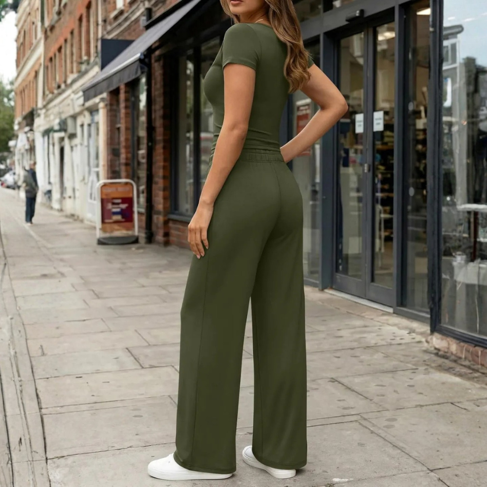 Womens Travel Sweat Set Two Piece Matching Lounge Outfit
