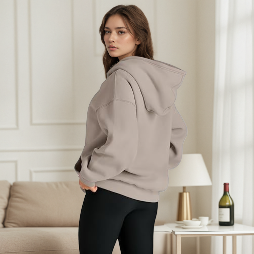 Women Oversized Fleece Hoodie Sweatshirt Pullover for Fall and Winter