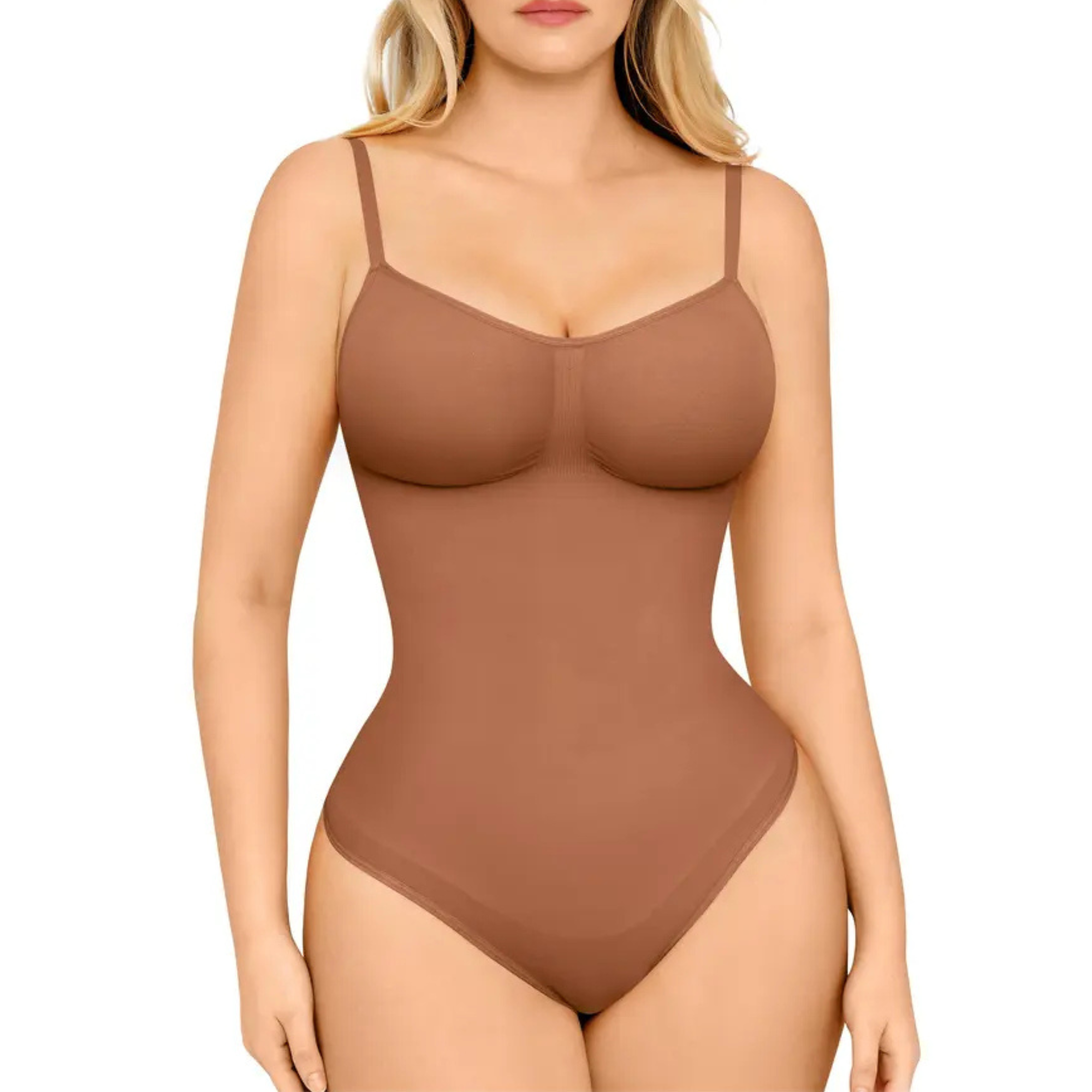 Seamless Thong Bodysuit Comfort Jumpsuit