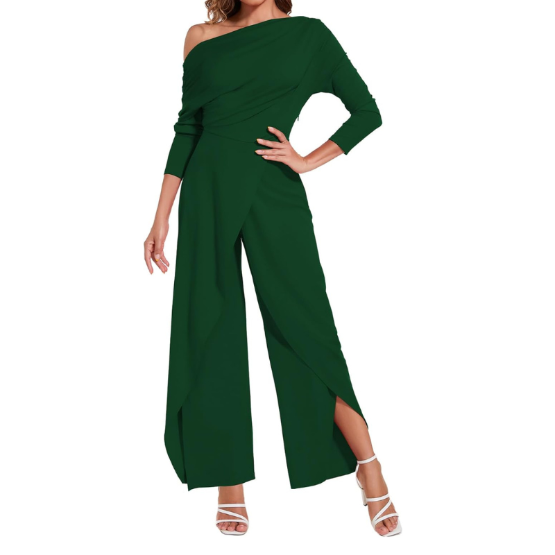 Long Sleeves Wide Length Jumpsuits