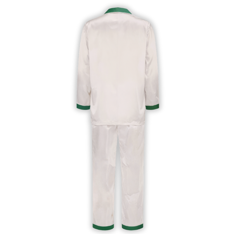 Warm and Cozy Family Matching Christmas Pajamas SetSilk Button Down Pajama Set Matching Christmas Pajamas Set - Image 3