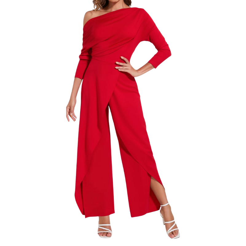 Long Sleeves Wide Length Jumpsuits