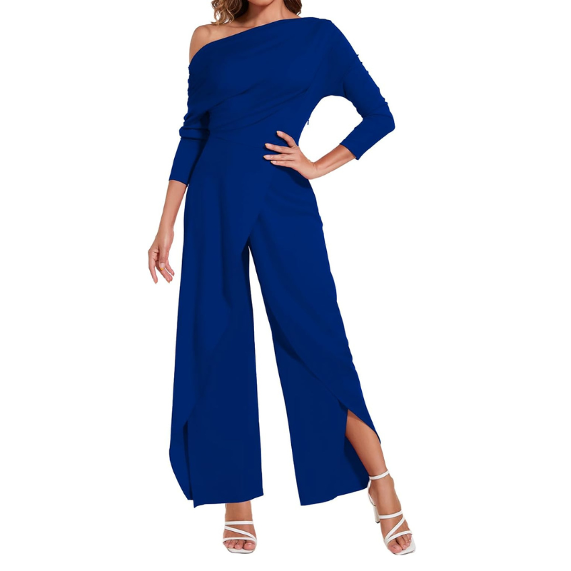 Long Sleeves Wide Length Jumpsuits