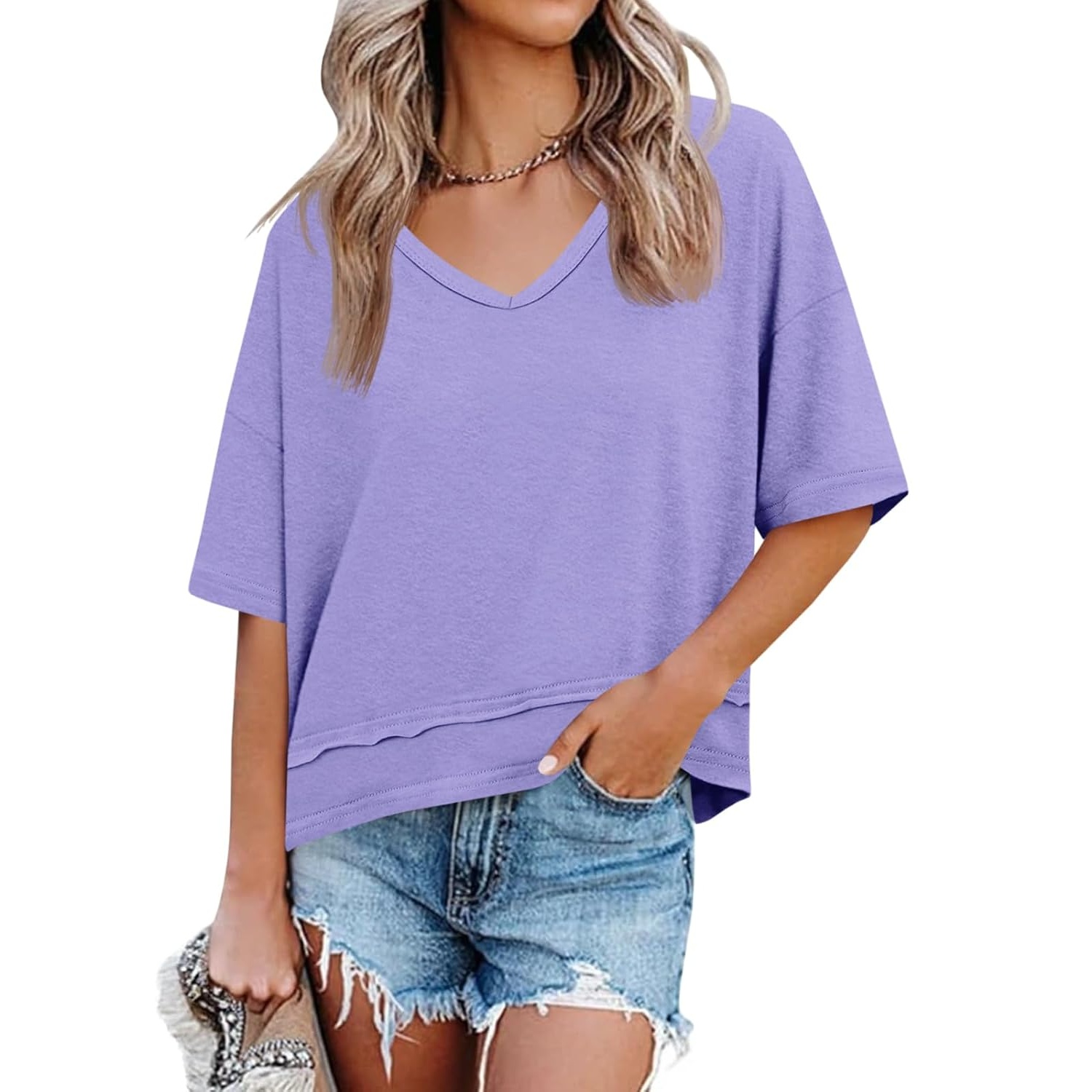 Casual Short Sleeve Tops For Women