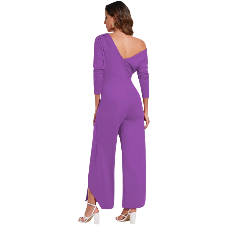 Long Sleeves Wide Length Jumpsuits