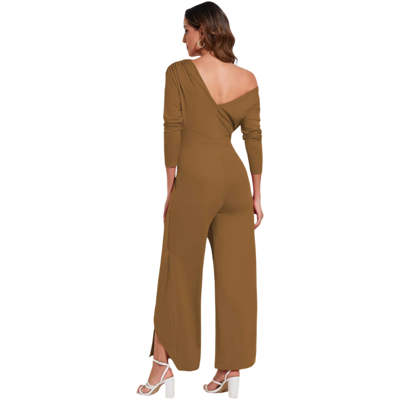 Long Sleeves Wide Length Jumpsuits