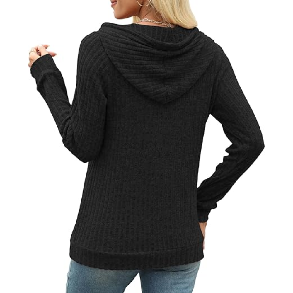 Casual Long Sleeve Pullover Hoodies For Fall And Winter For Women