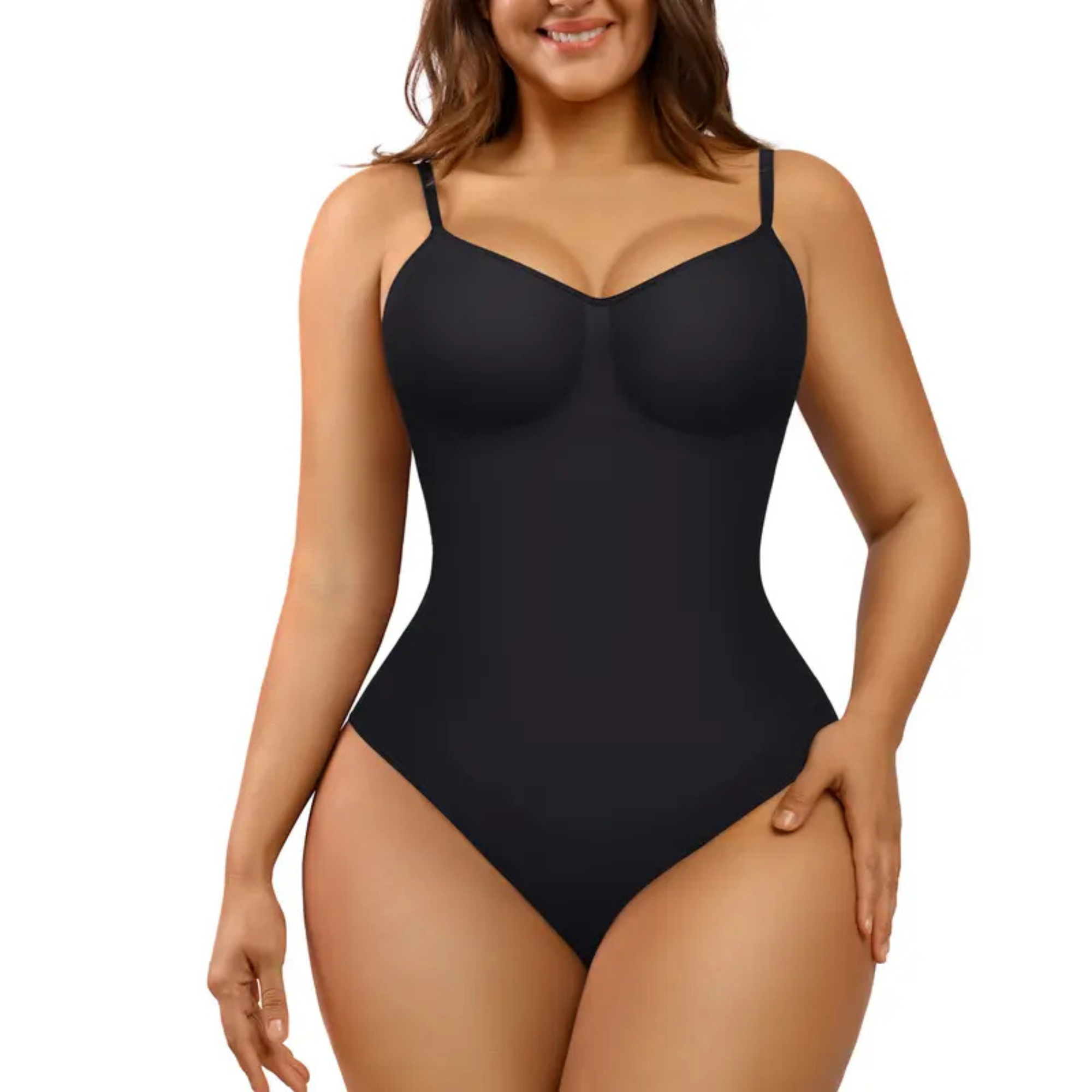 Seamless Thong Bodysuit Comfort Jumpsuit