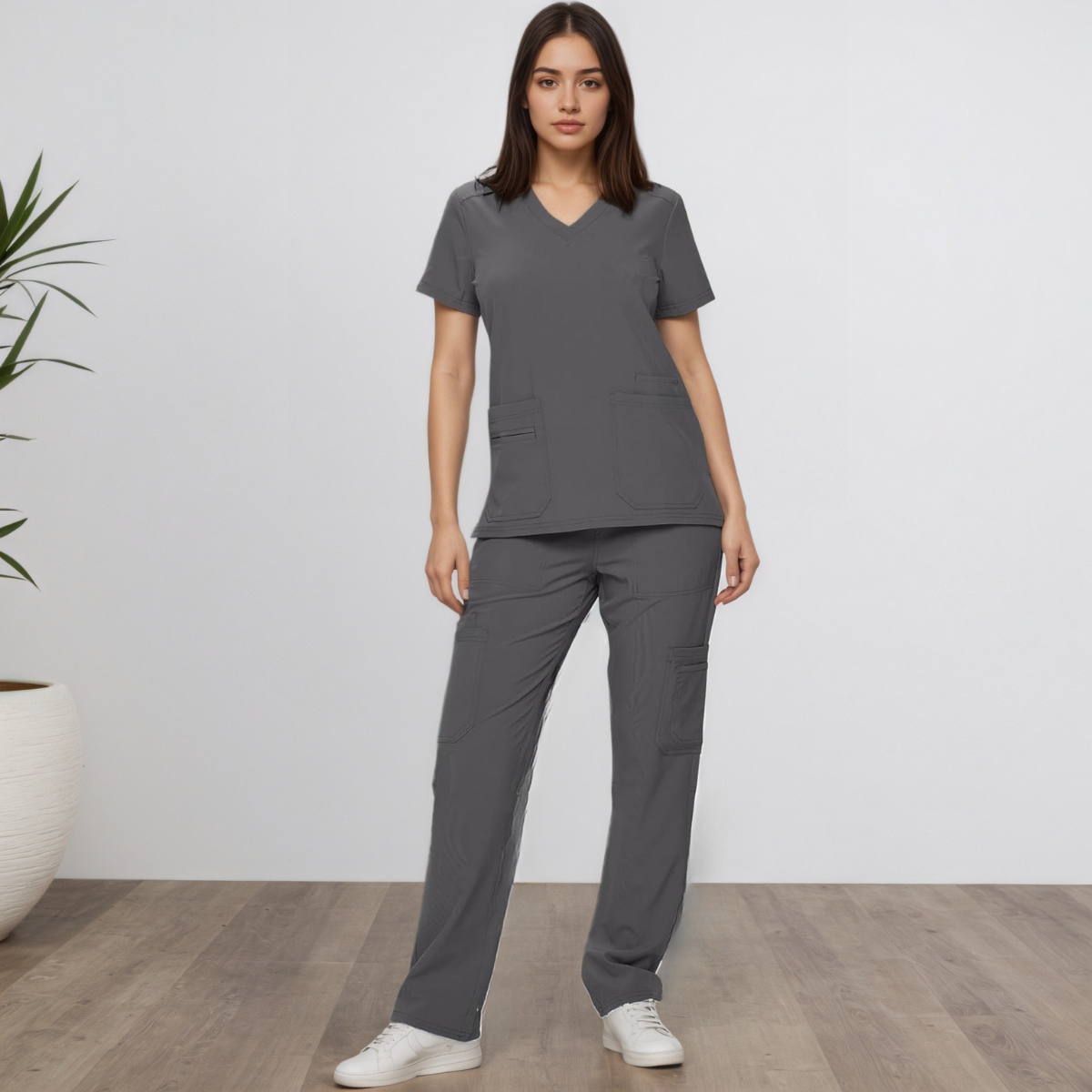 Women Stretch Scrub Sets