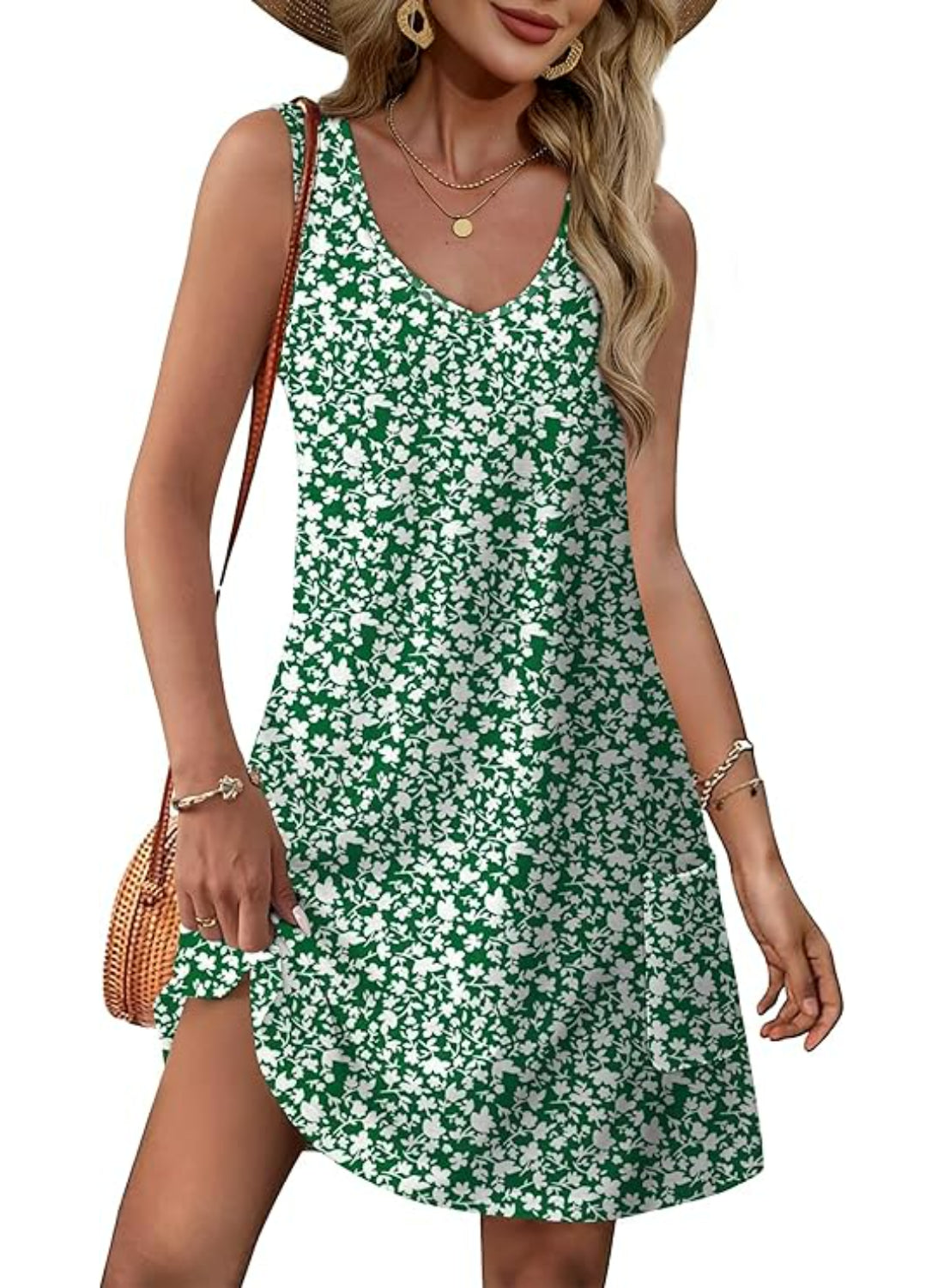 Loose Casual Pocket Sundress For Beach Days And Summer Outings