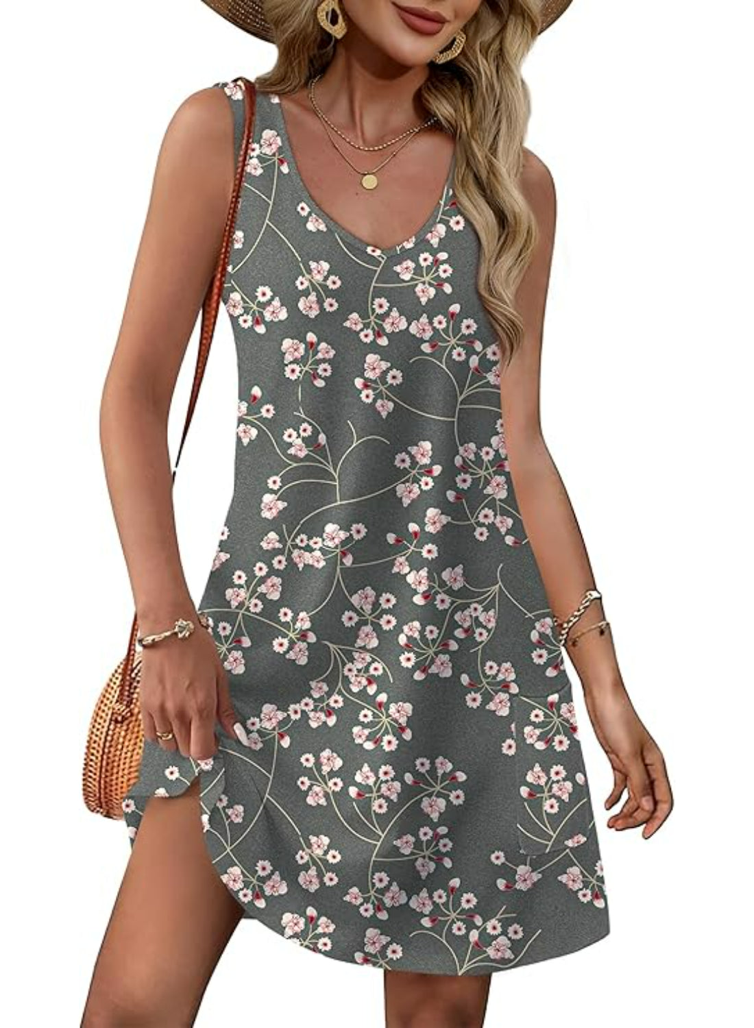 Loose Casual Pocket Sundress For Beach Days And Summer Outings