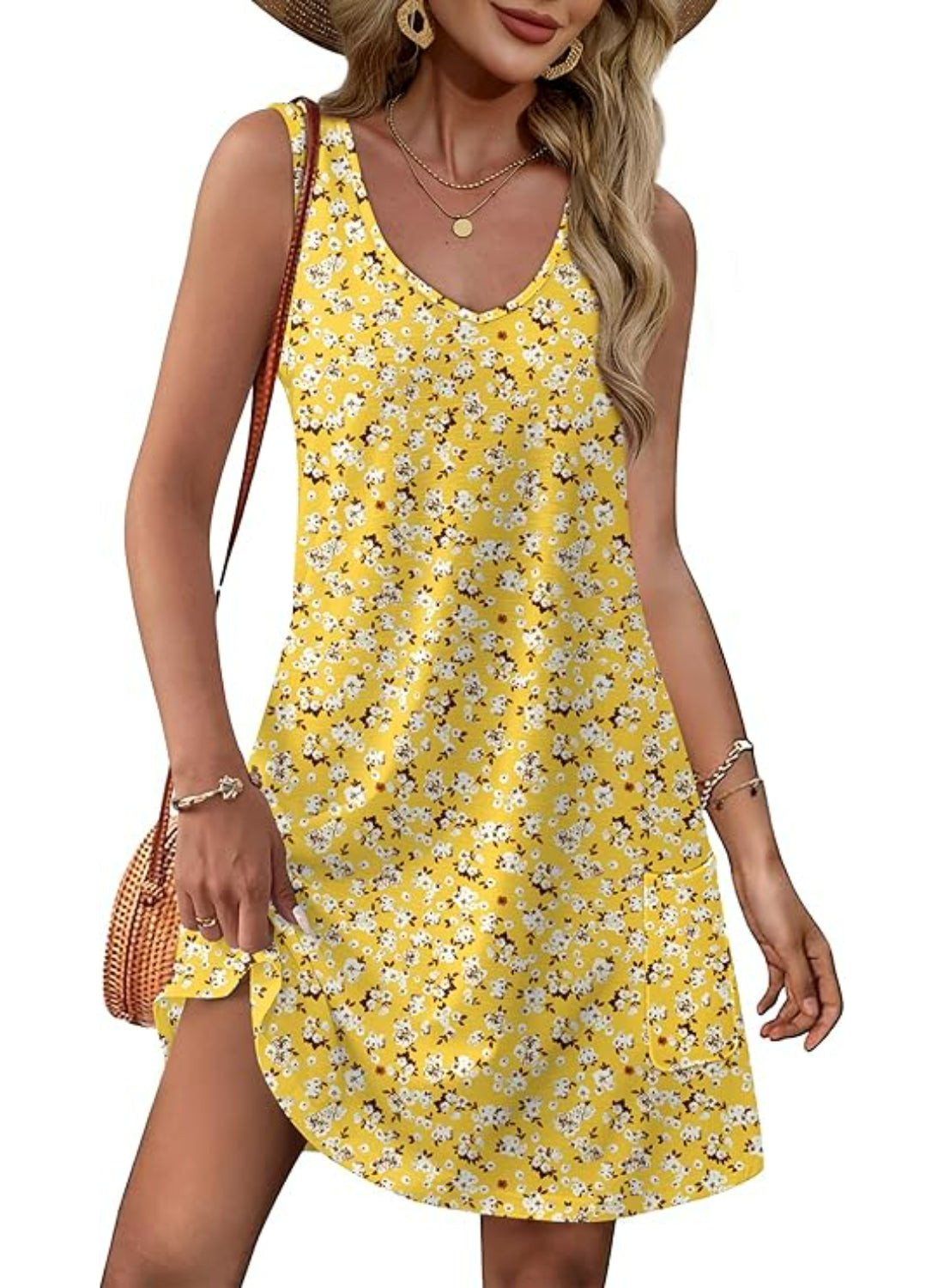 Loose Casual Pocket Sundress For Beach Days And Summer Outings