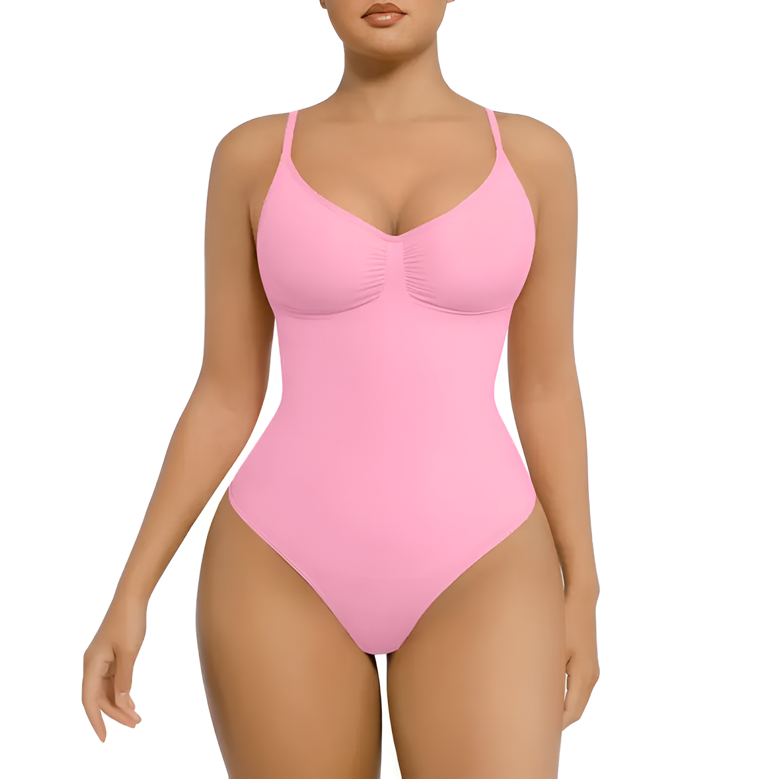 Seamless Thong Bodysuit Comfort Jumpsuit