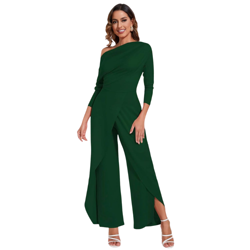 Long Sleeves Wide Length Jumpsuits