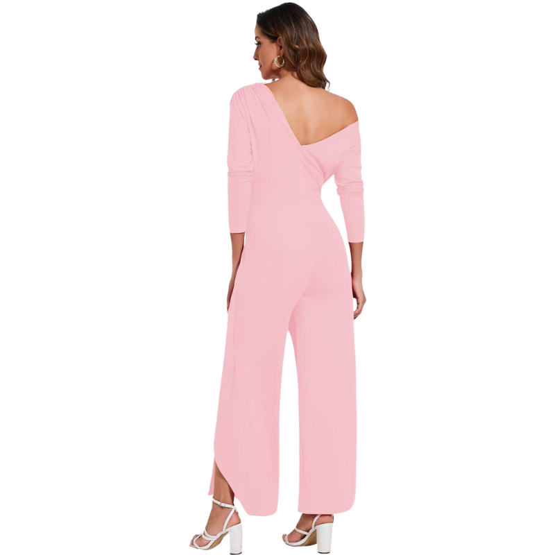 Long Sleeves Wide Length Jumpsuits