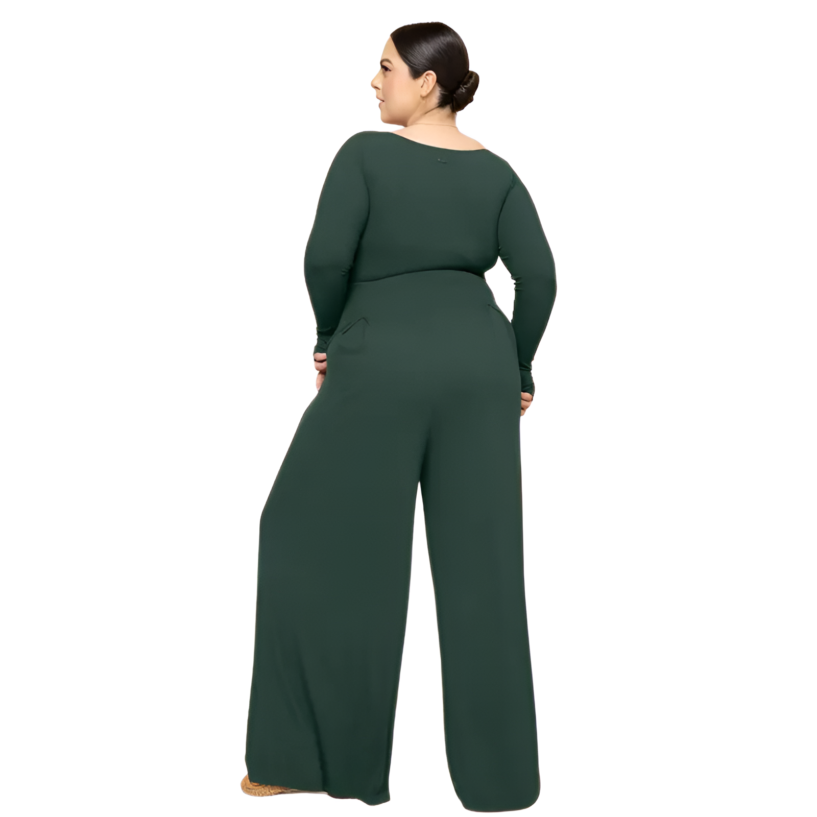 Go With The Flow Long Sleeve Jumpsuit