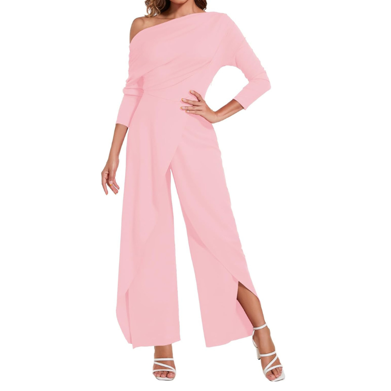 Long Sleeves Wide Length Jumpsuits