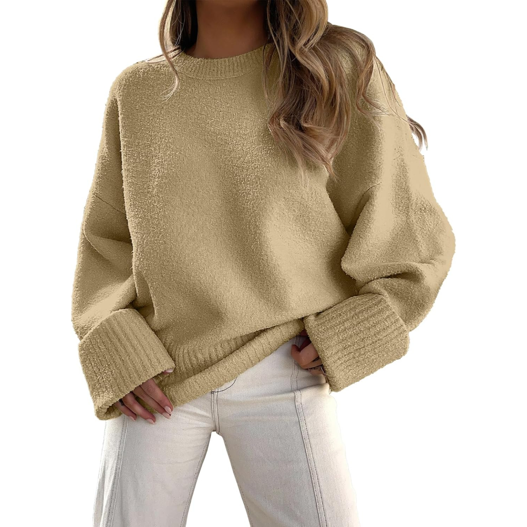 Women Oversized Chunky Pullover Sweater