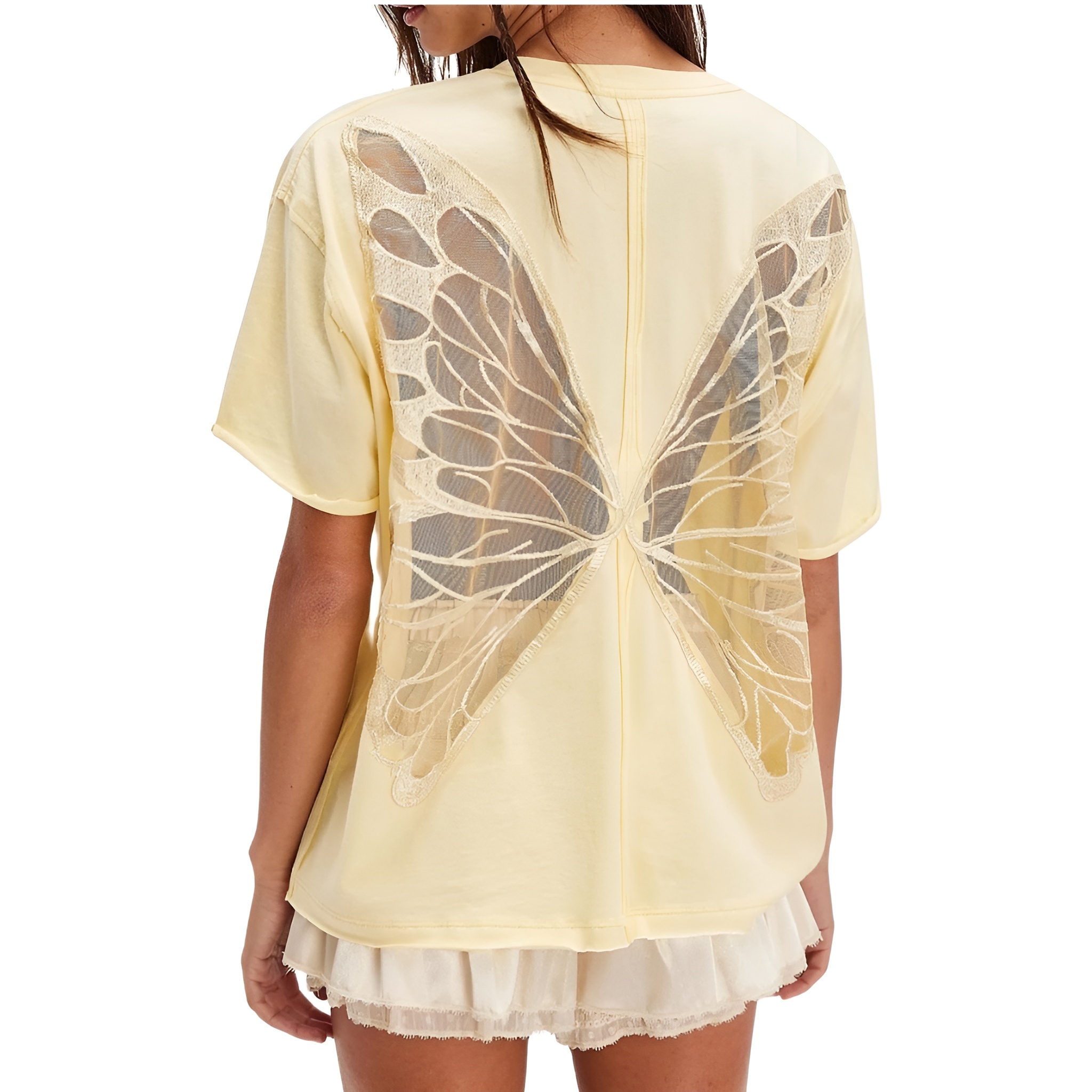 Butterfly Graphic T Shirt For Women