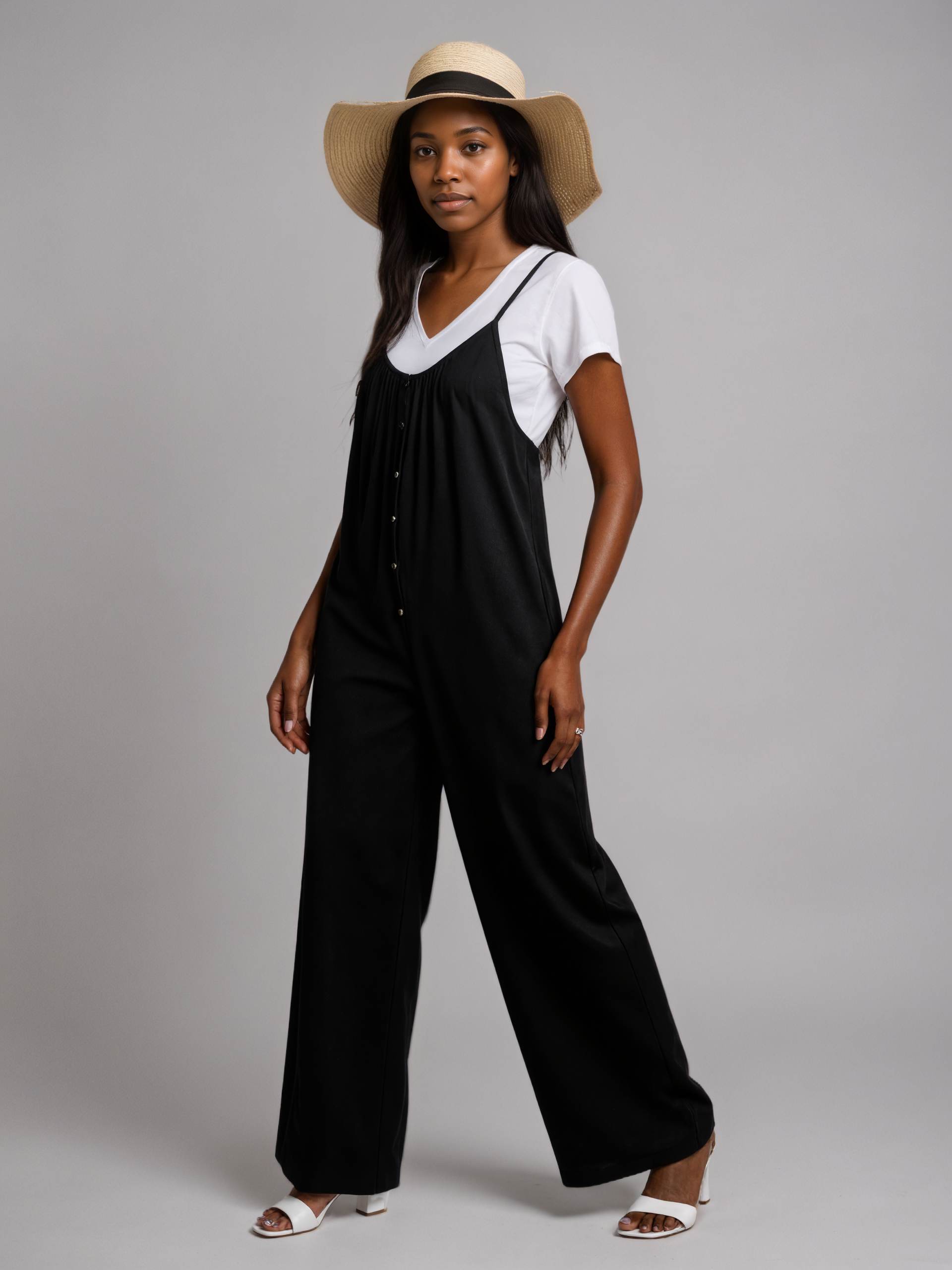 Cami Suit With Hidden Side Pockets