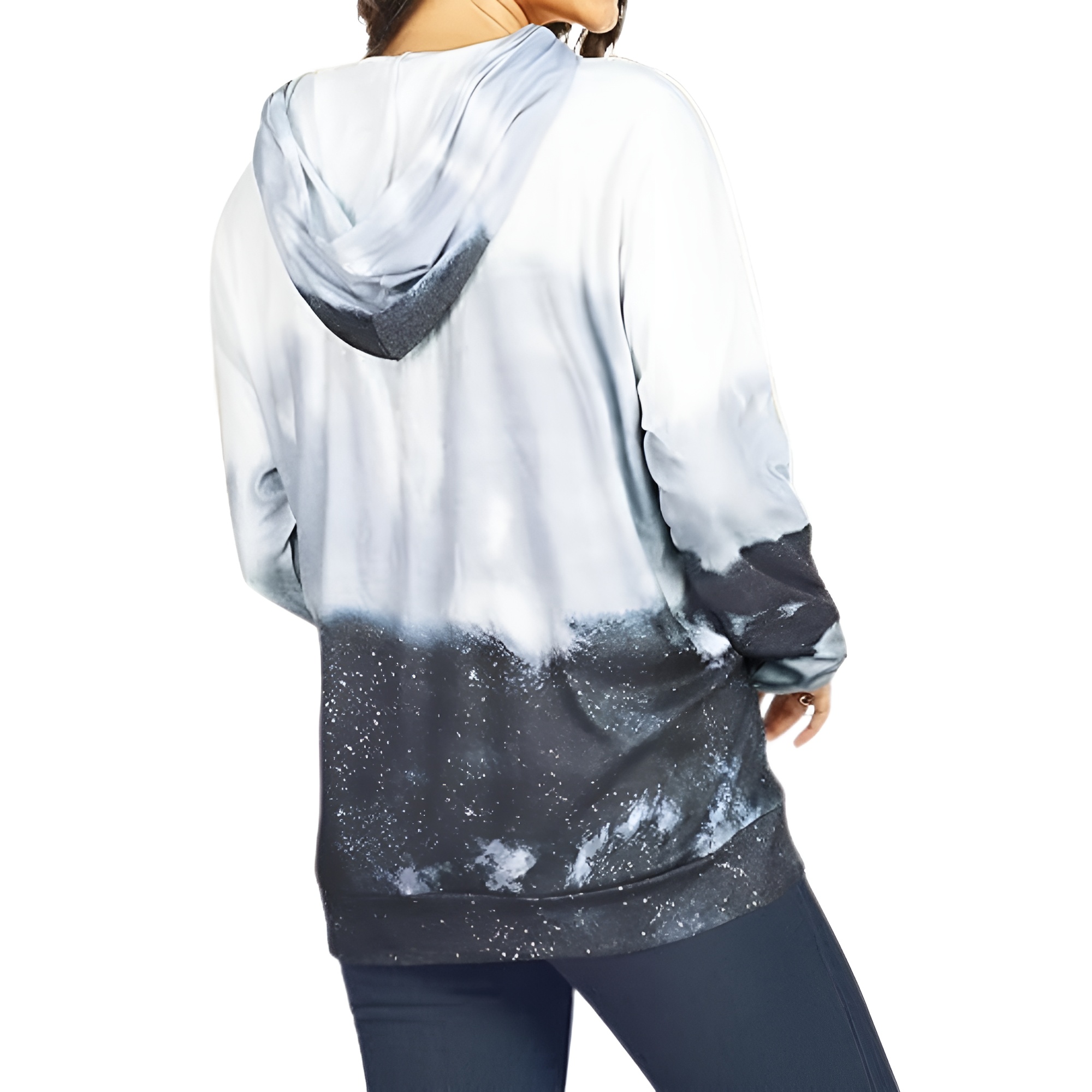 Casual Loose Fit Hoodies With Pullover Style And Drawstring For Women