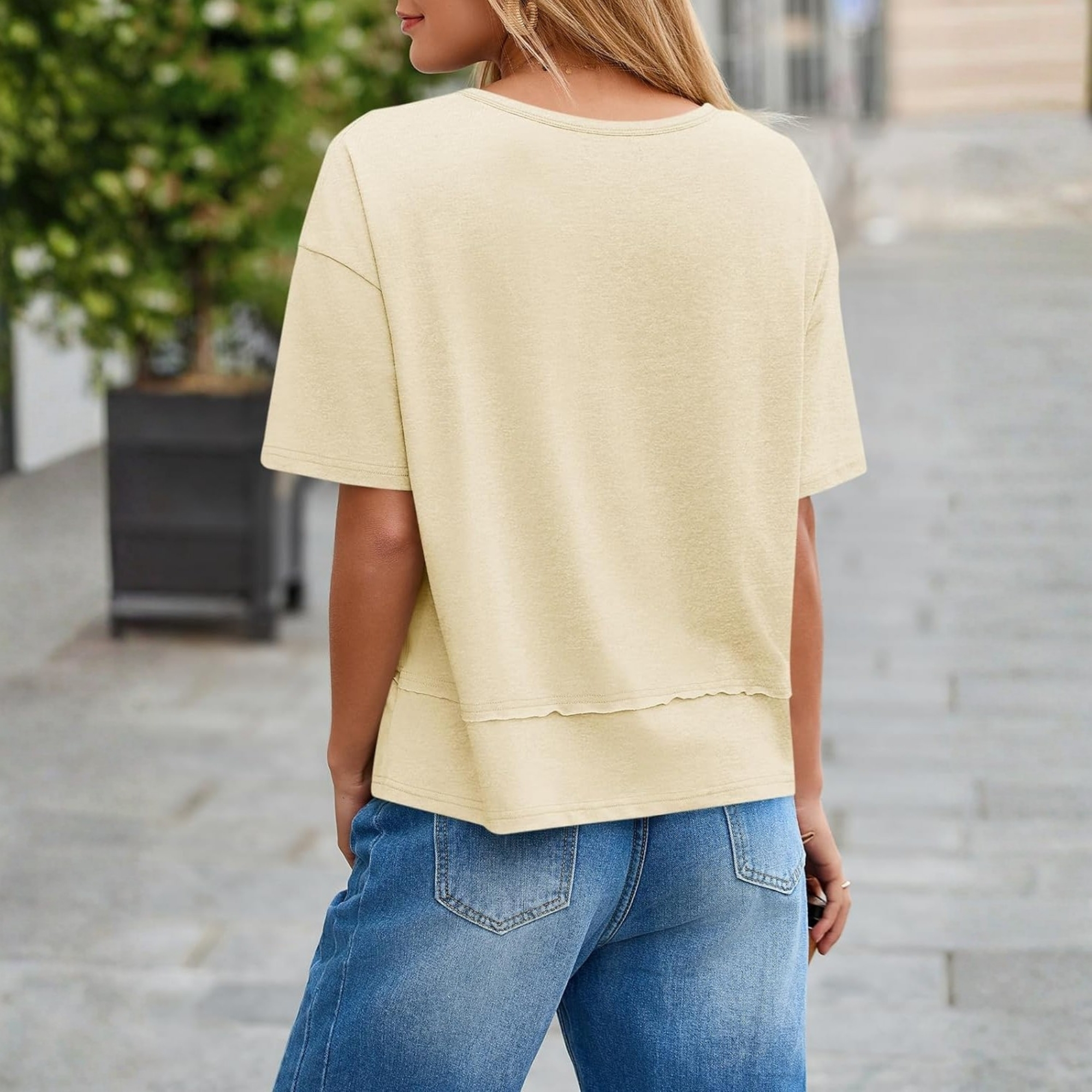 Casual Short Sleeve Tops For Women