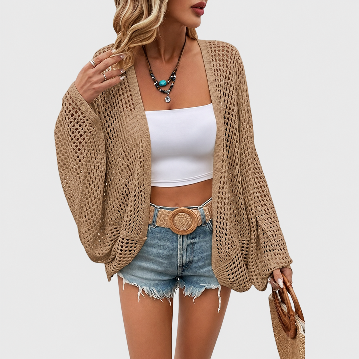 Summer Lightweight Crochet Cardigans For Women