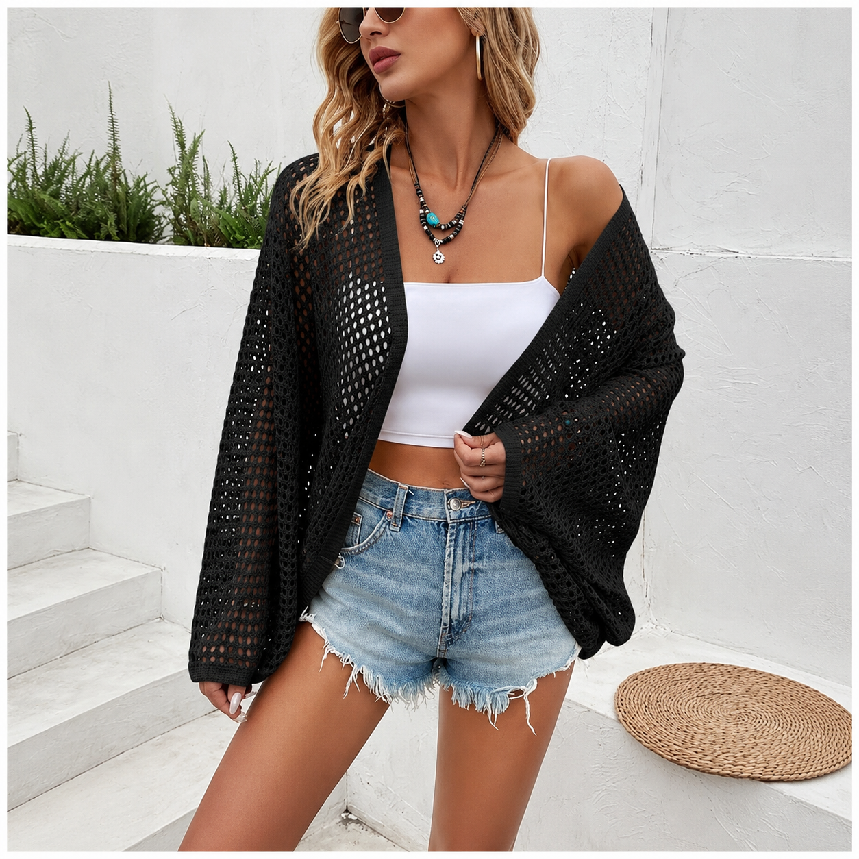 Summer Lightweight Crochet Cardigans For Women