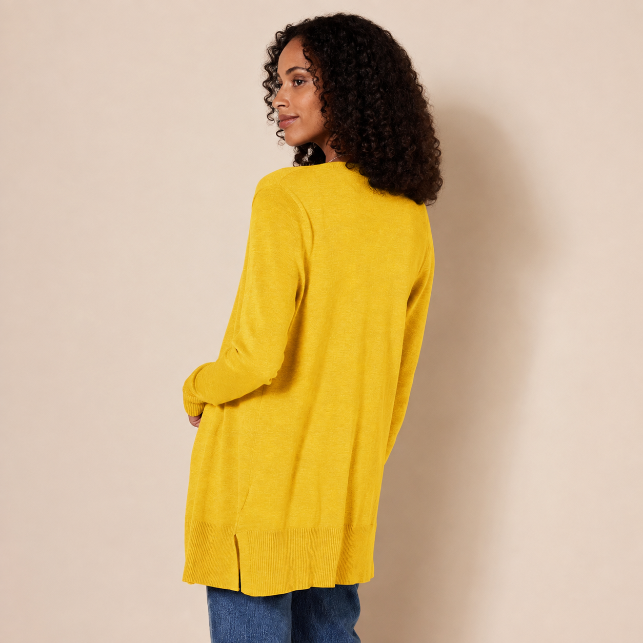 Lightweight Long Sleeve Open Front Sweater Cardigan for Women
