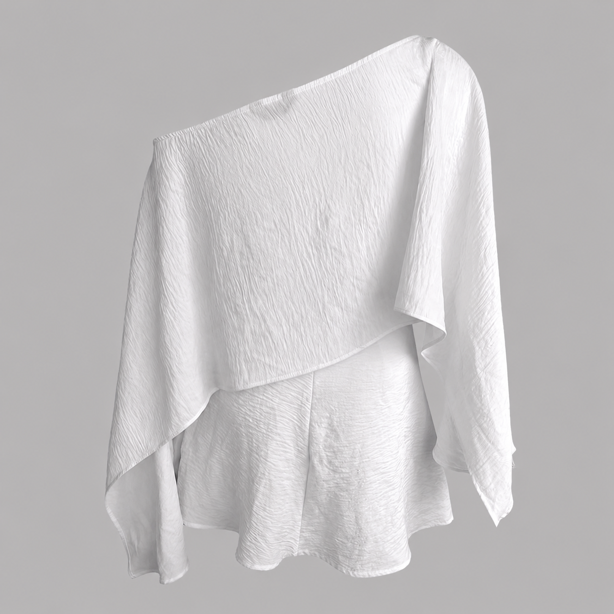 3 Piece Batwing Sleeve Top And Skort Set For Women