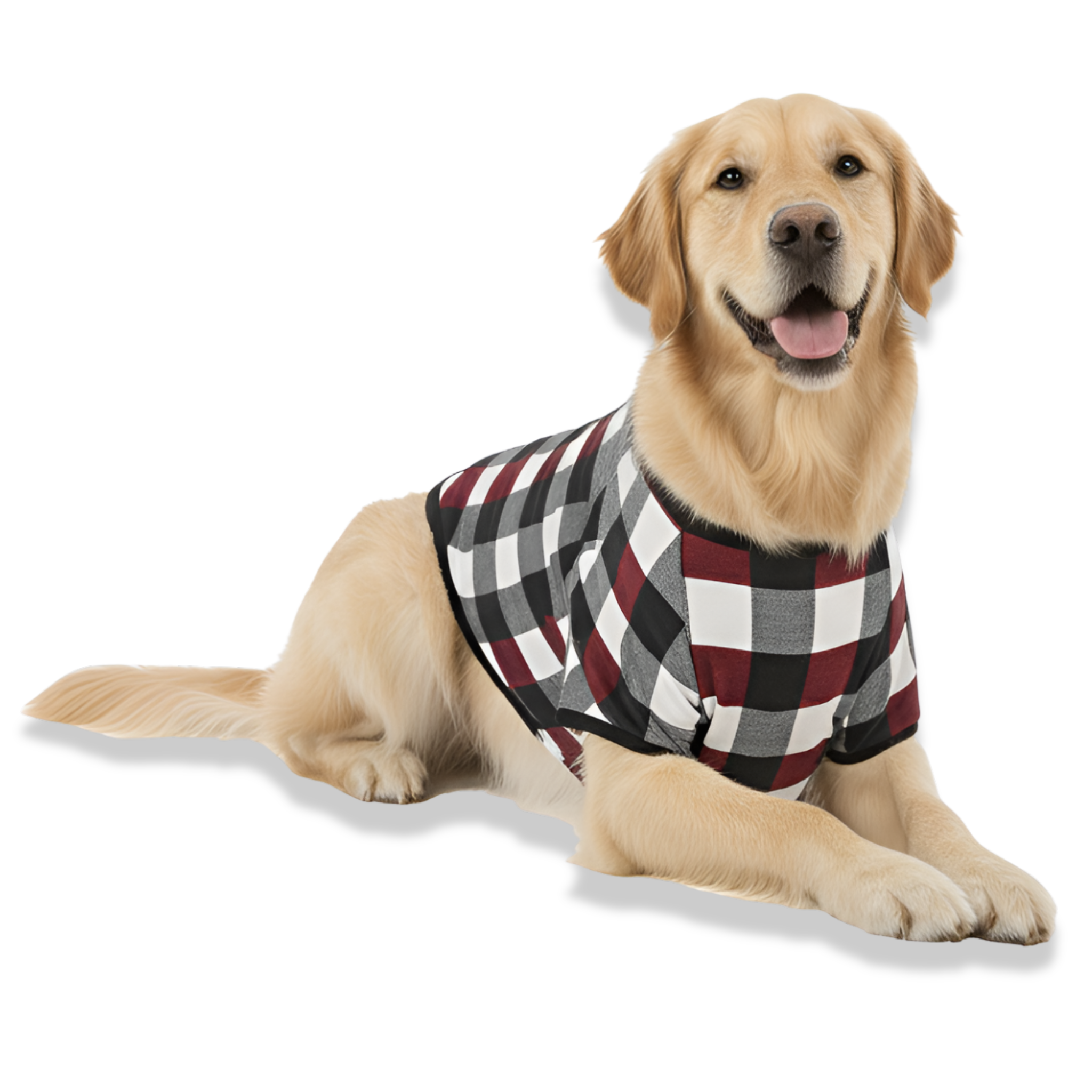 Christmas Red Black Plaid Family Matching Pajama SetsChristmas Plaid Family Matching Pajama Sets - Image 6