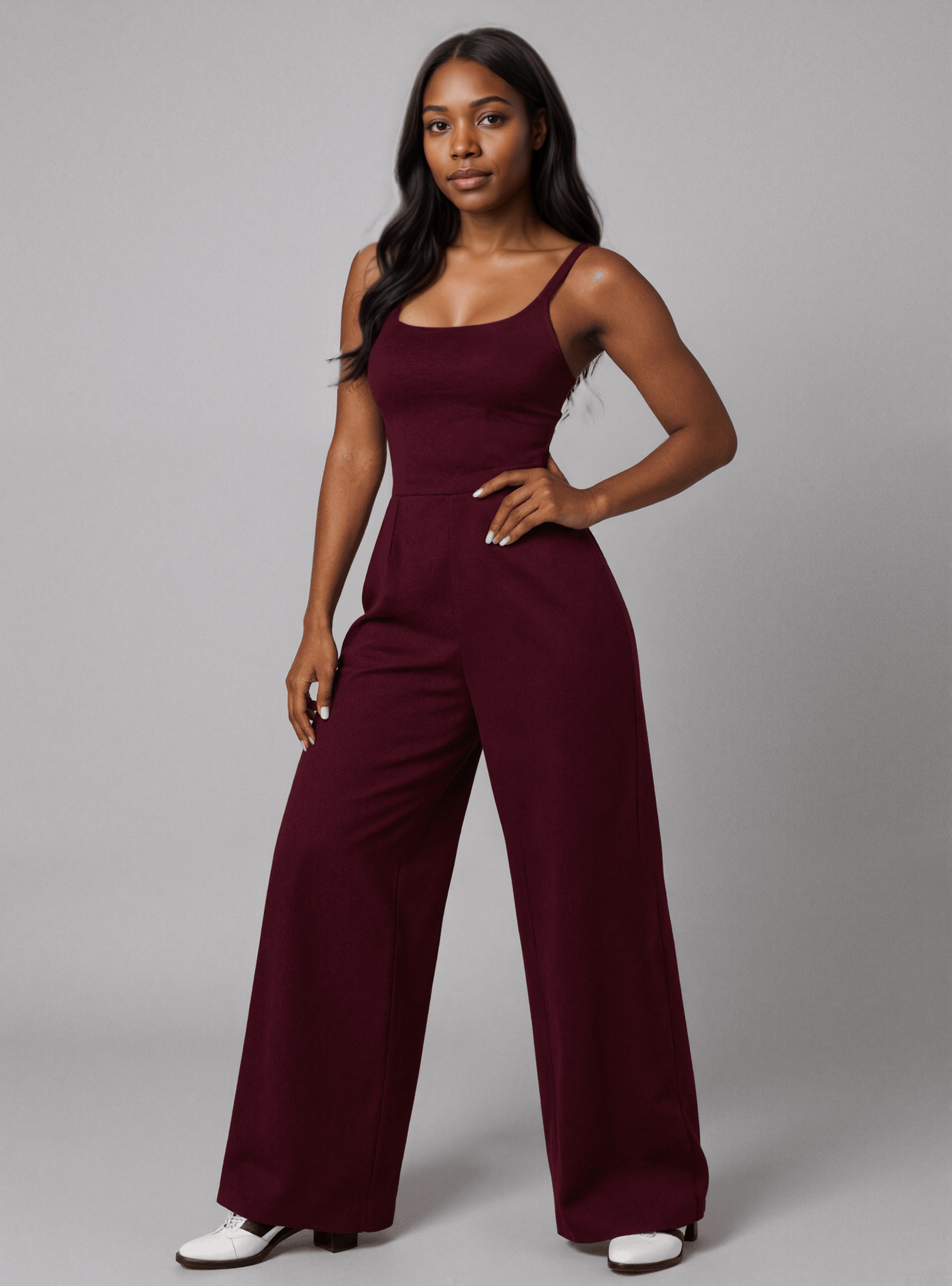 Everyday Clean Cut Full Jumpsuit