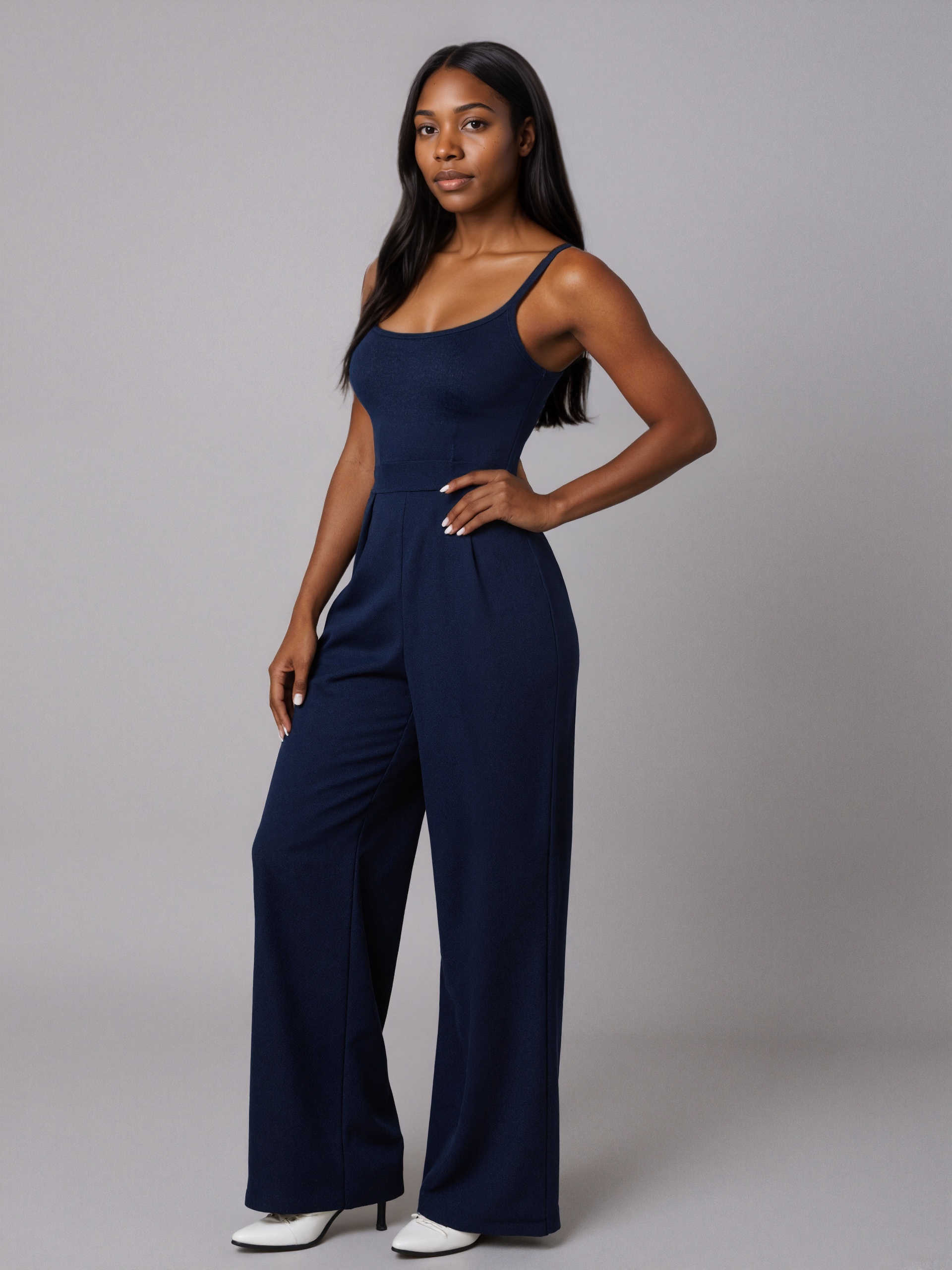 Everyday Clean Cut Full Jumpsuit