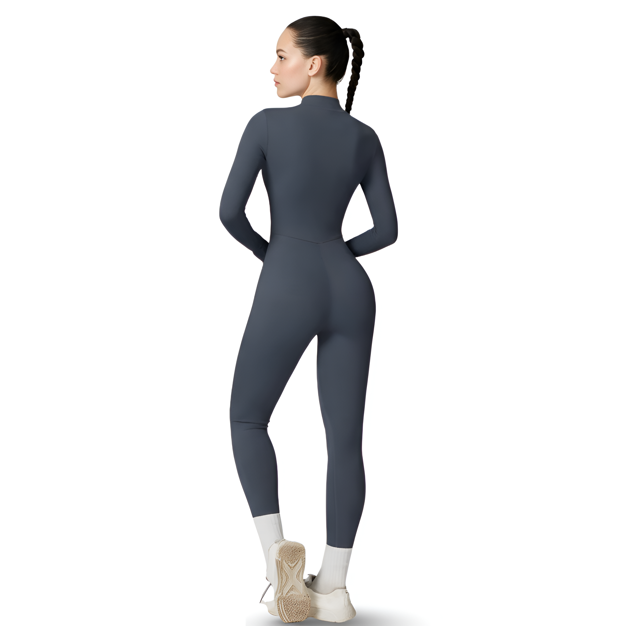 Long Sleeve Sports Jumpsuit For Women