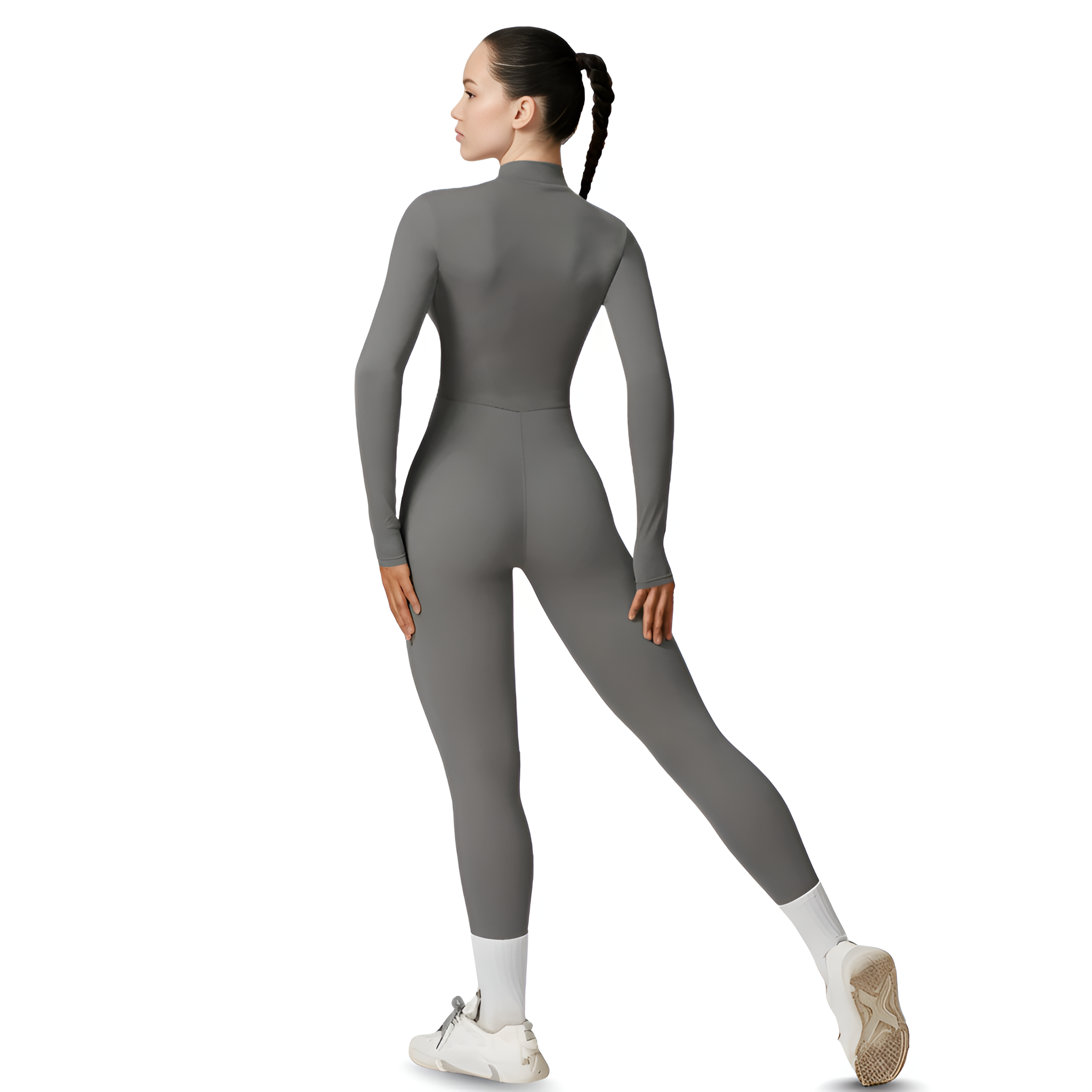 Long Sleeve Sports Jumpsuit For Women