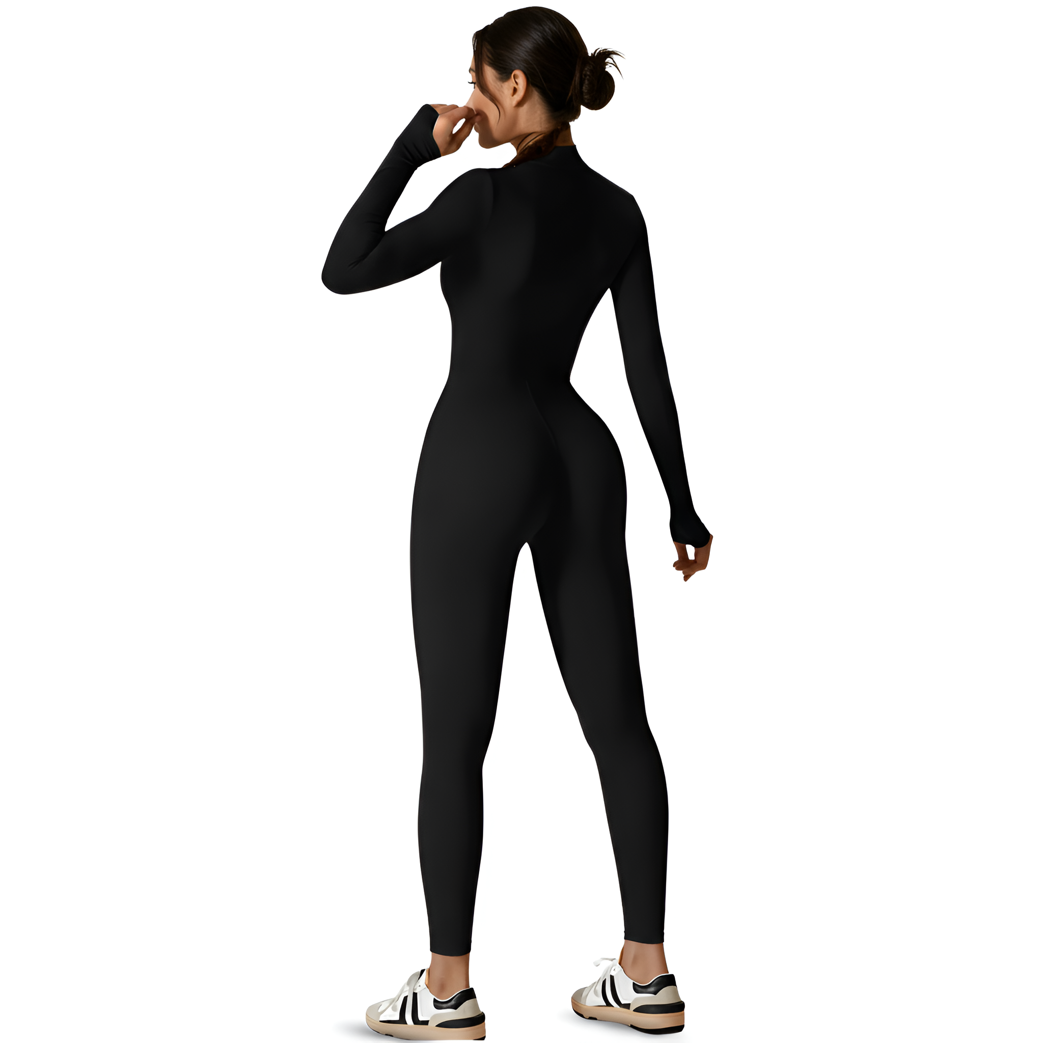 Long Sleeve Sports Jumpsuit For Women