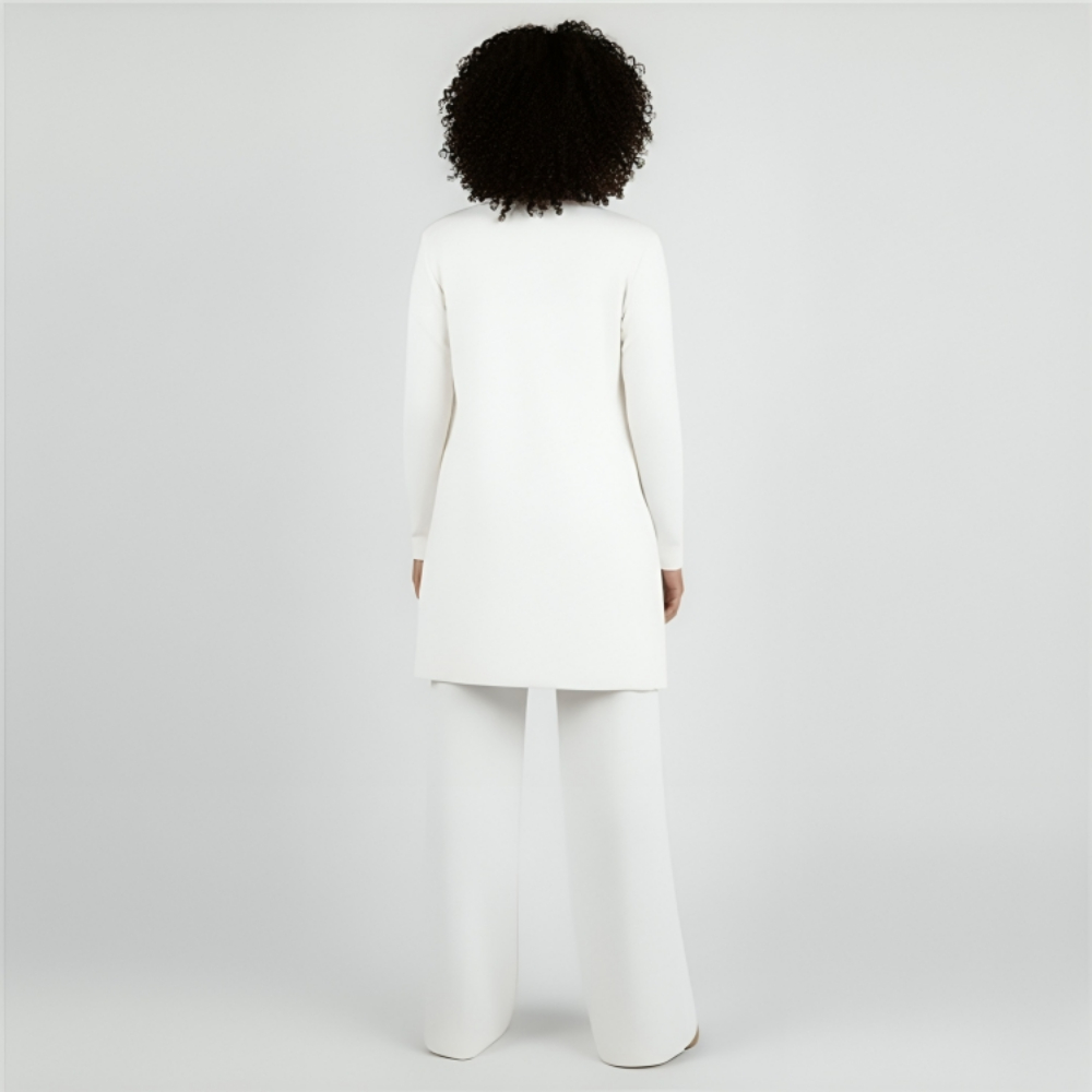 Longline Cardigan Three Piece Set