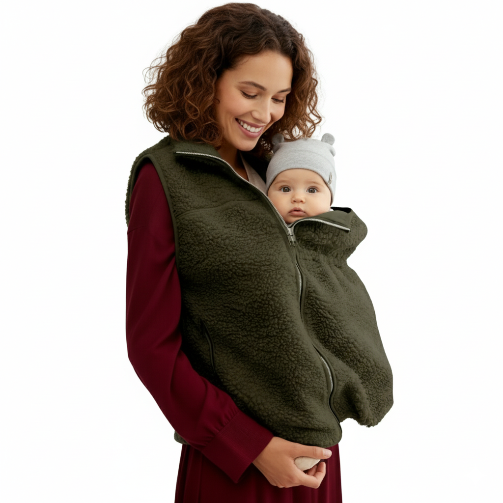 MAMA Babywearing Fleece Jacket And Vest