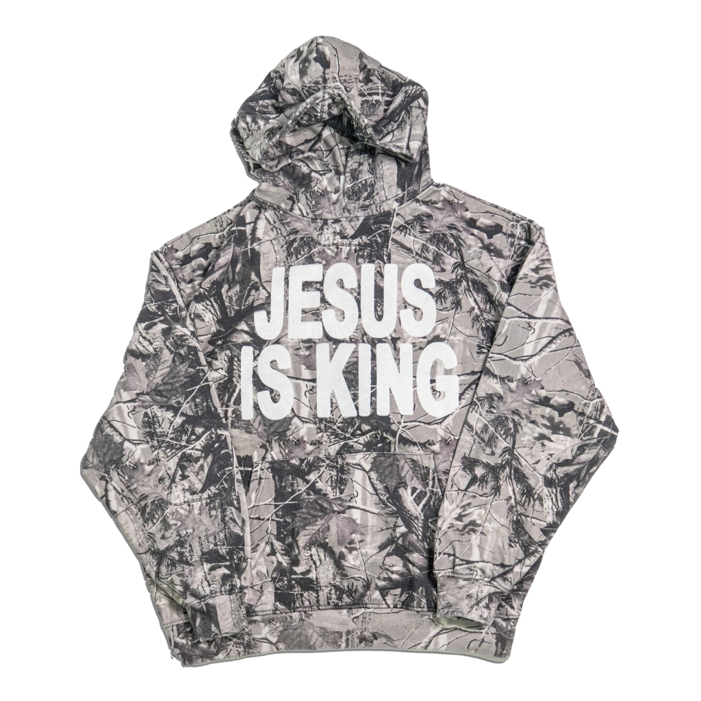 Jesus Is King Printed Hoodie 