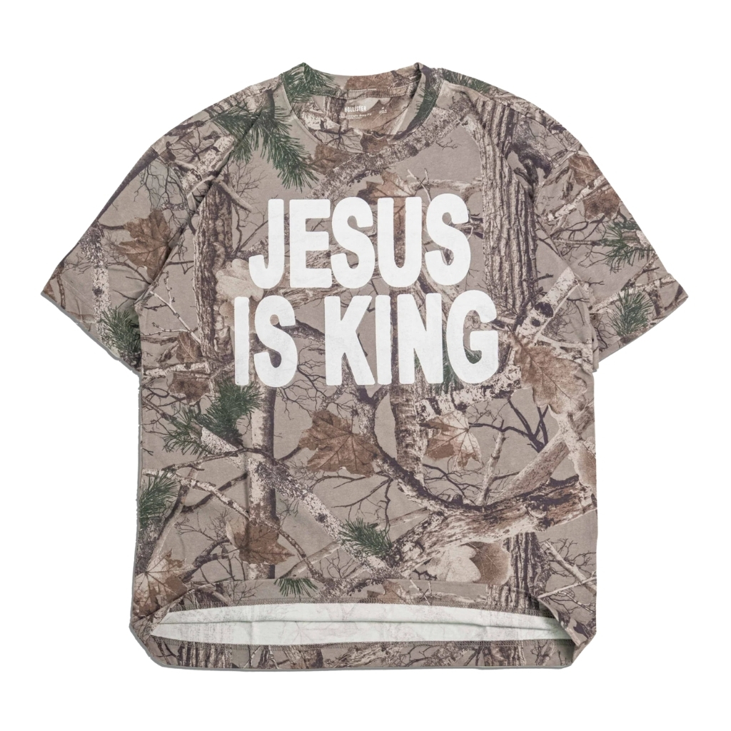 Jesus Is King Printed T Shirts